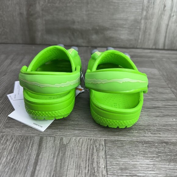 CROCS Classic I Am Dinosaur Toddler size 6 Green Clog - Picture 7 of 8